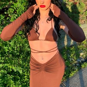 IAMGIA brown halo set